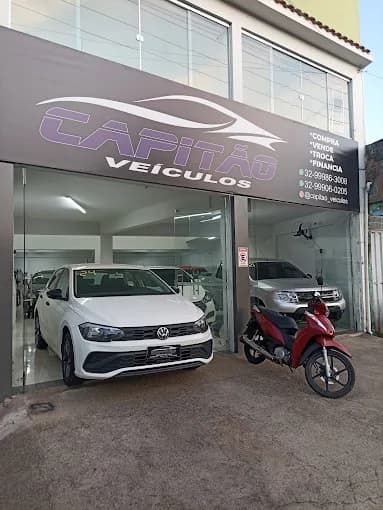 Fachada da Capitão Veículos em Ubá, Minas Gerais